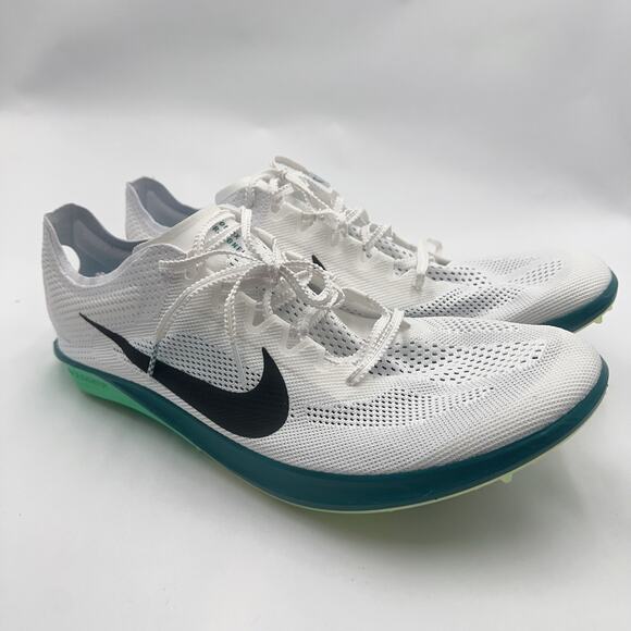 Sz 14 Nike Mens ZoomX Dragonfly 2 White Track Spikes Running Cleats FD8413-102 main image 4